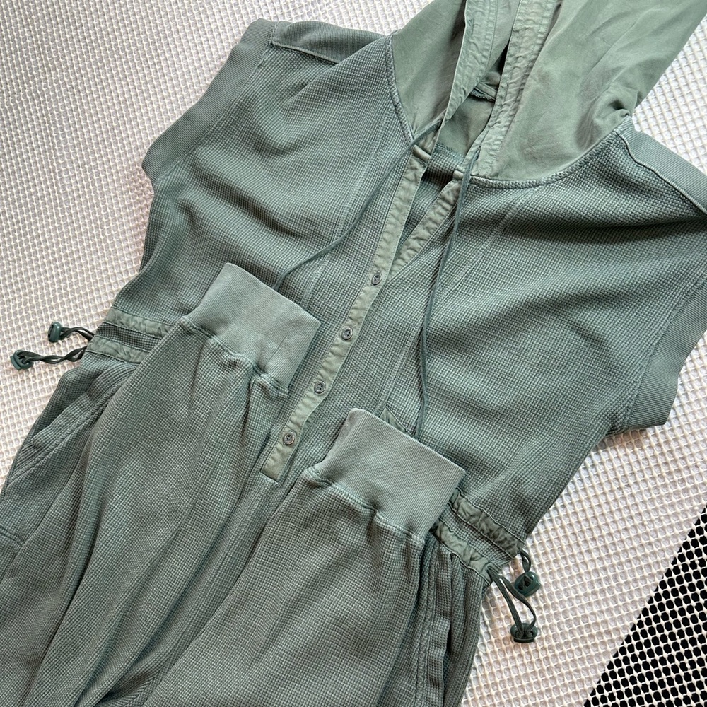 Daily Practice by Anthropologie Vapor Waffle Jumpsuit Size XS - Picture 8 of 10
